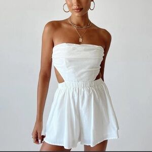 Princess Polly white romper